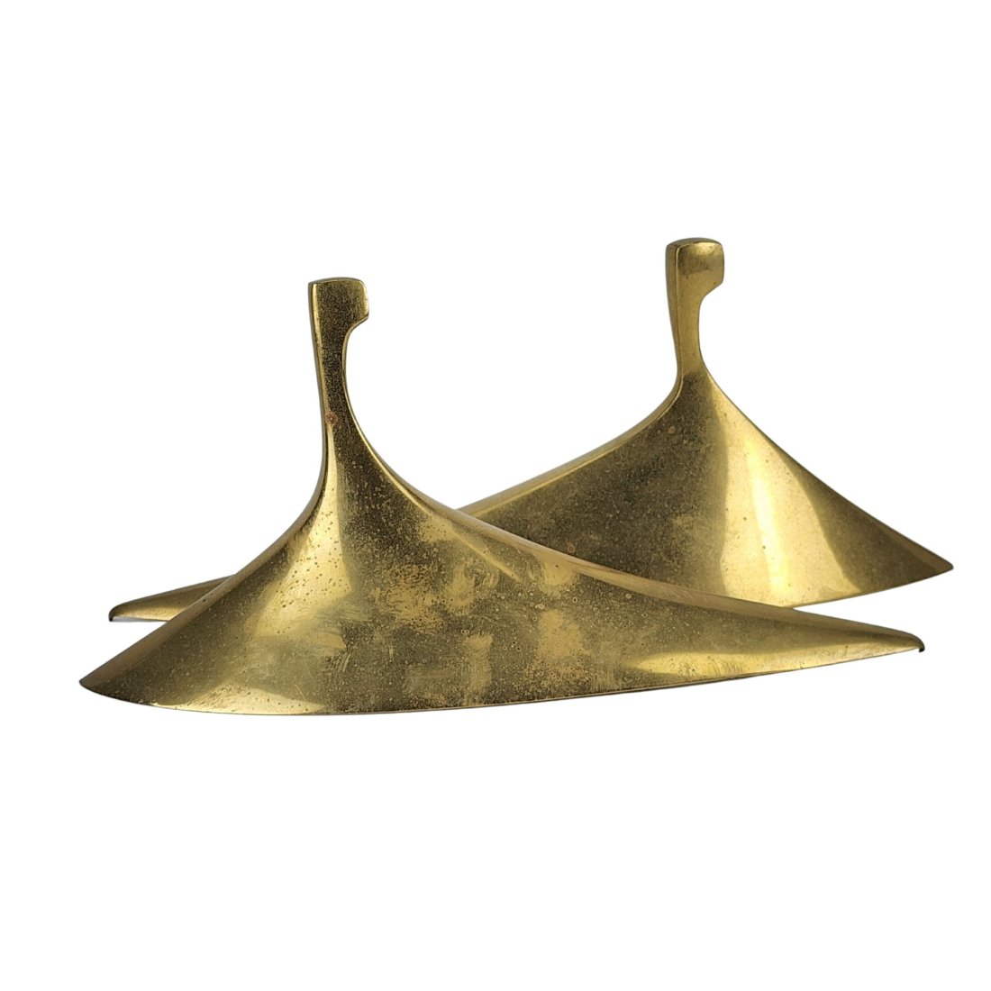 Itzik Ben Shalom Modernist Bronze Stylized Sculptures Signed 4/99 (1 of 8)