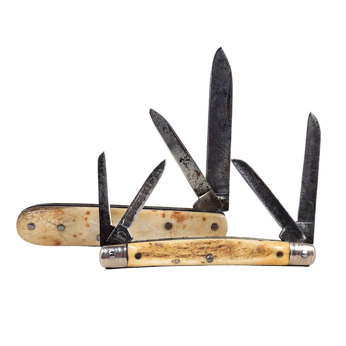 Vintage Remington Bone Handle Pocket Knife Lot Auction