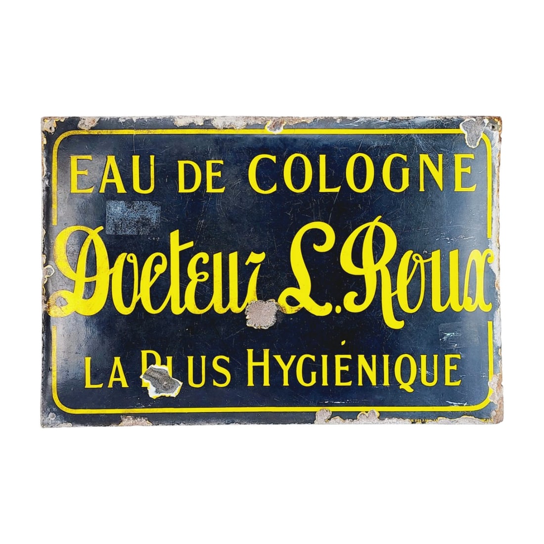 Docteur L. Roux - Eau De Cologne Porcelain French Sign (1 of 5)