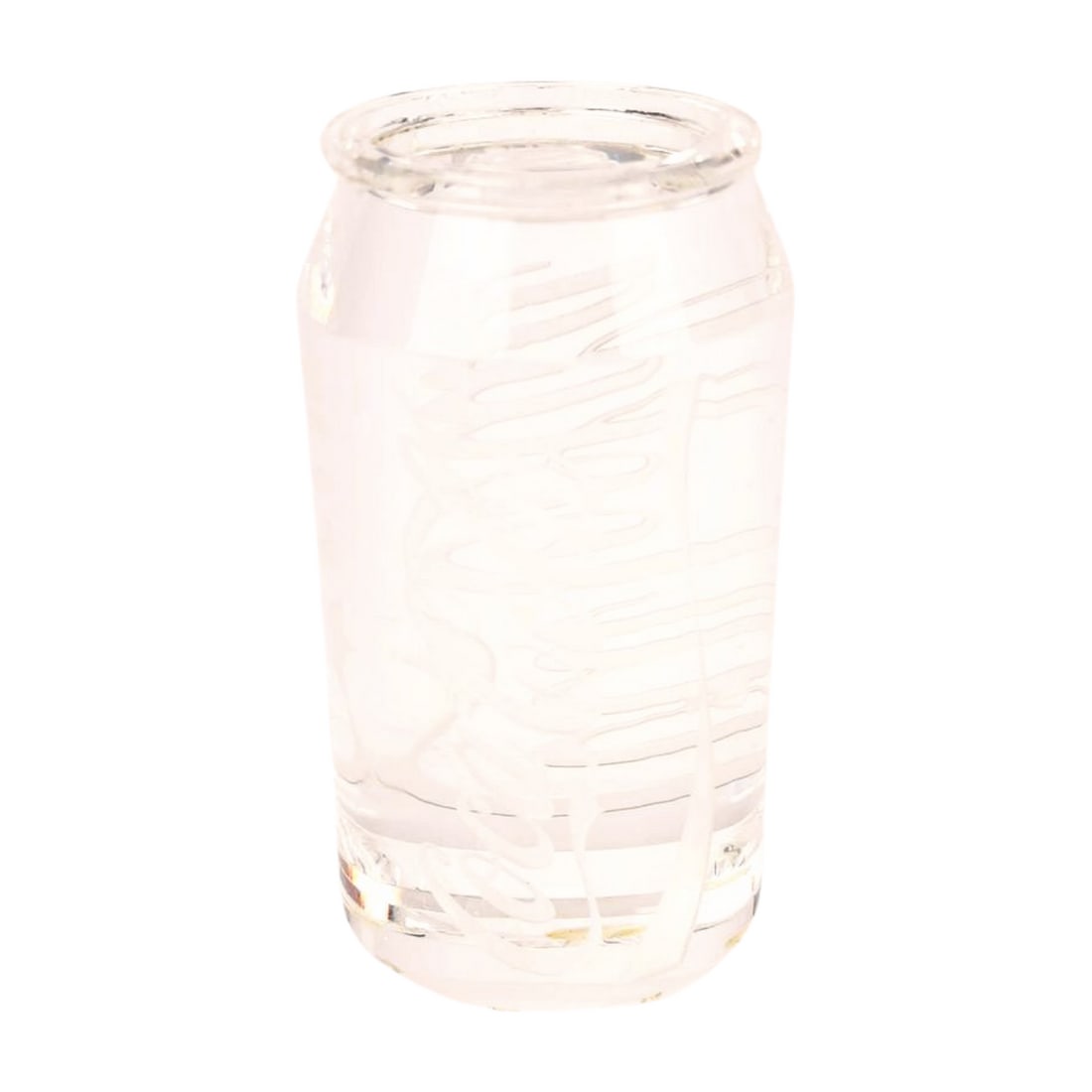 Coca Cola Glass Art Crystal Coke Can Sculpture (1 of 5)