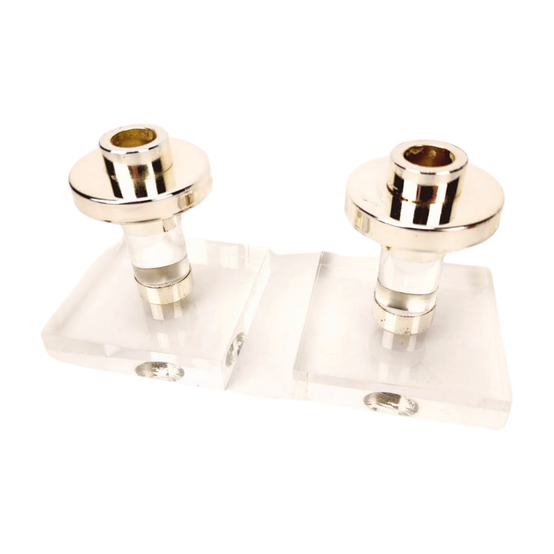 Dorthy Thorpe Lucite Mid Century Modern Candlestick Pair (1 of 5)