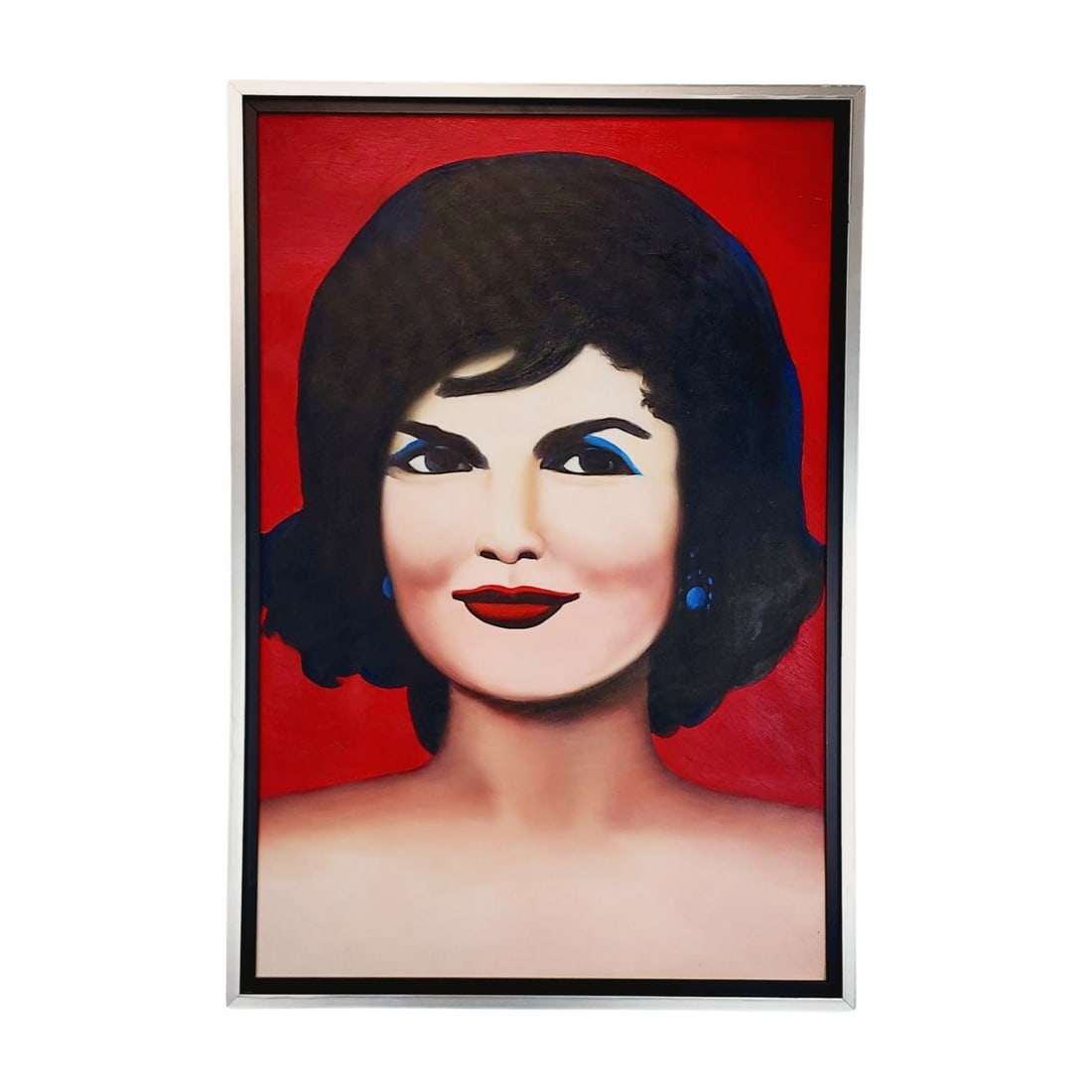 Jackie O Large Portrait Painting on Canvas (1 of 5)