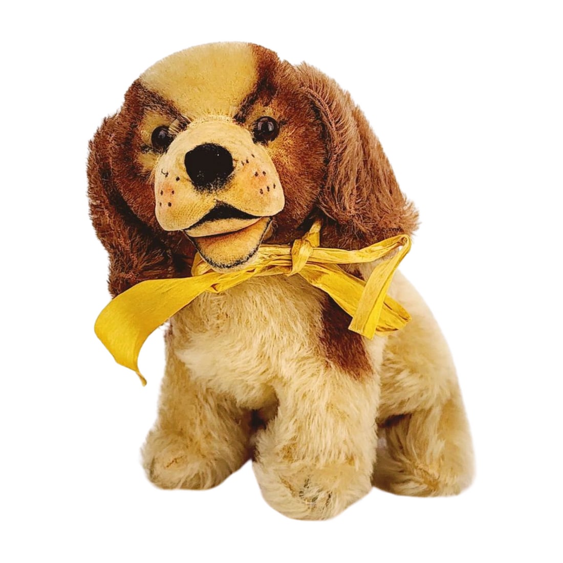 Vintage Steiff Cocker Spaniel Dog with Ribbon Collar (1 of 5)