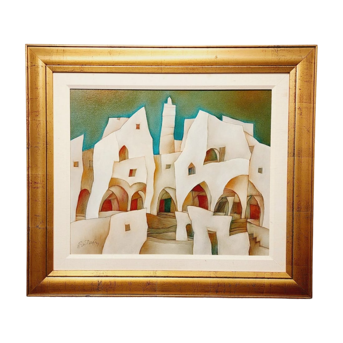 Harry Guttman (1933-2015) Original Painting on Canvas (1 of 5)