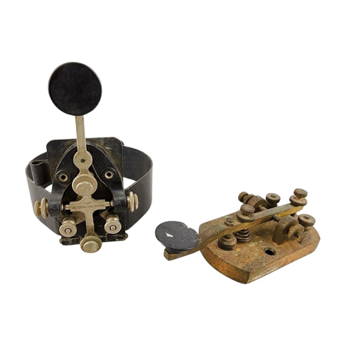 Lot of 2 Early 20th Century Telegraph Pieces (1 of 5)