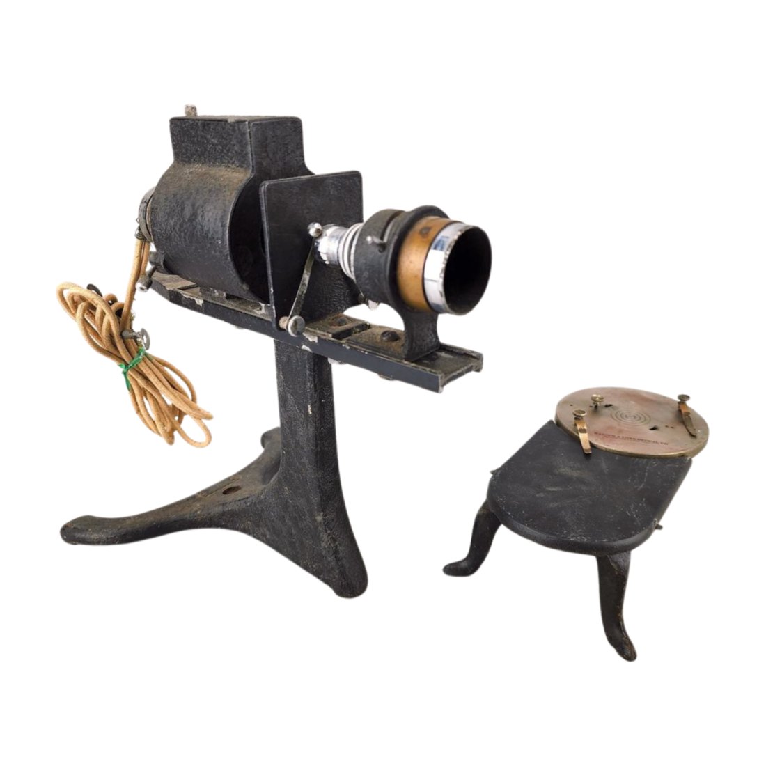 Antique Bausch & Lomb Microscope Slide Projector & Preparation Stage (1 of 5)