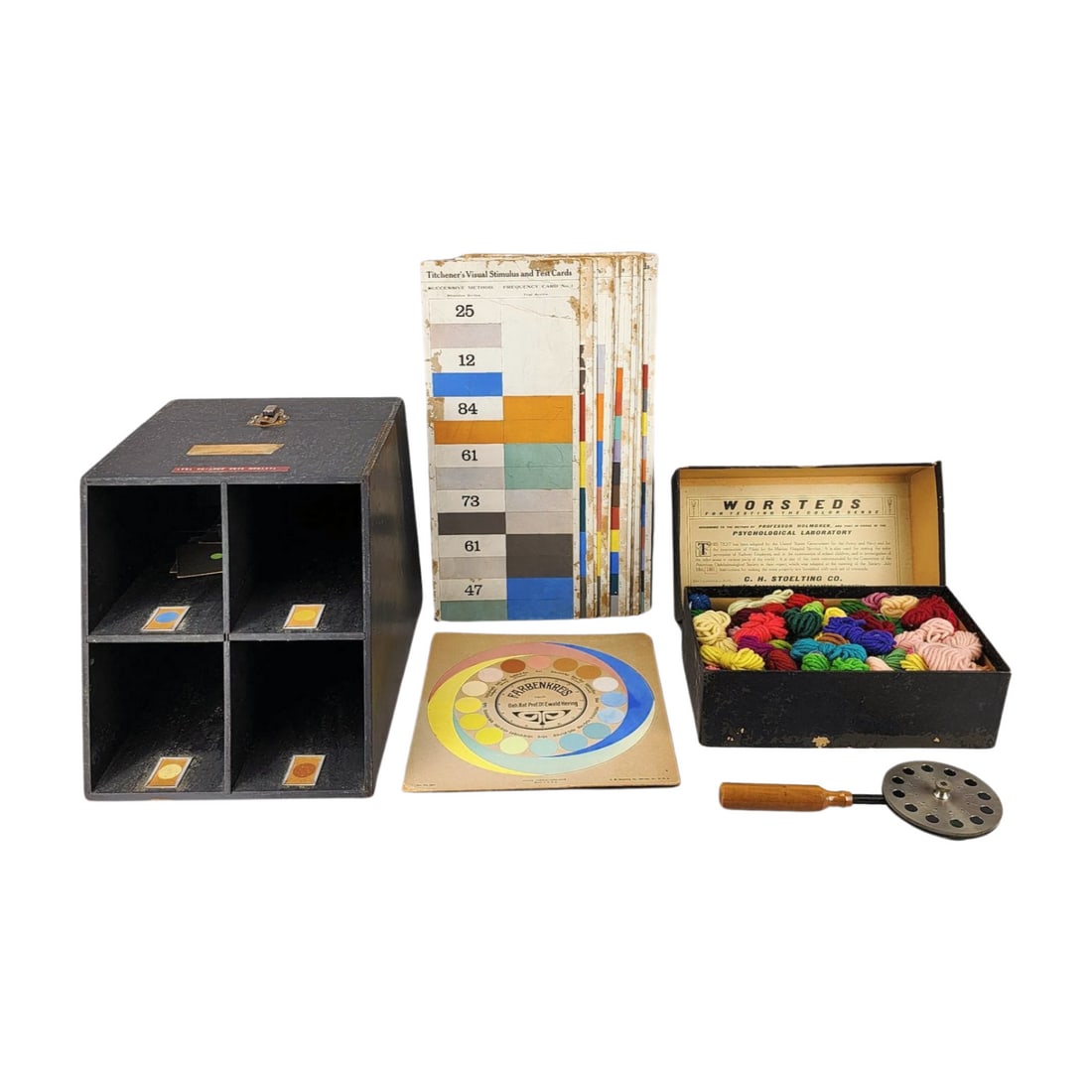 Antique Color Perception and Sensory Testing Lot (1 of 8)