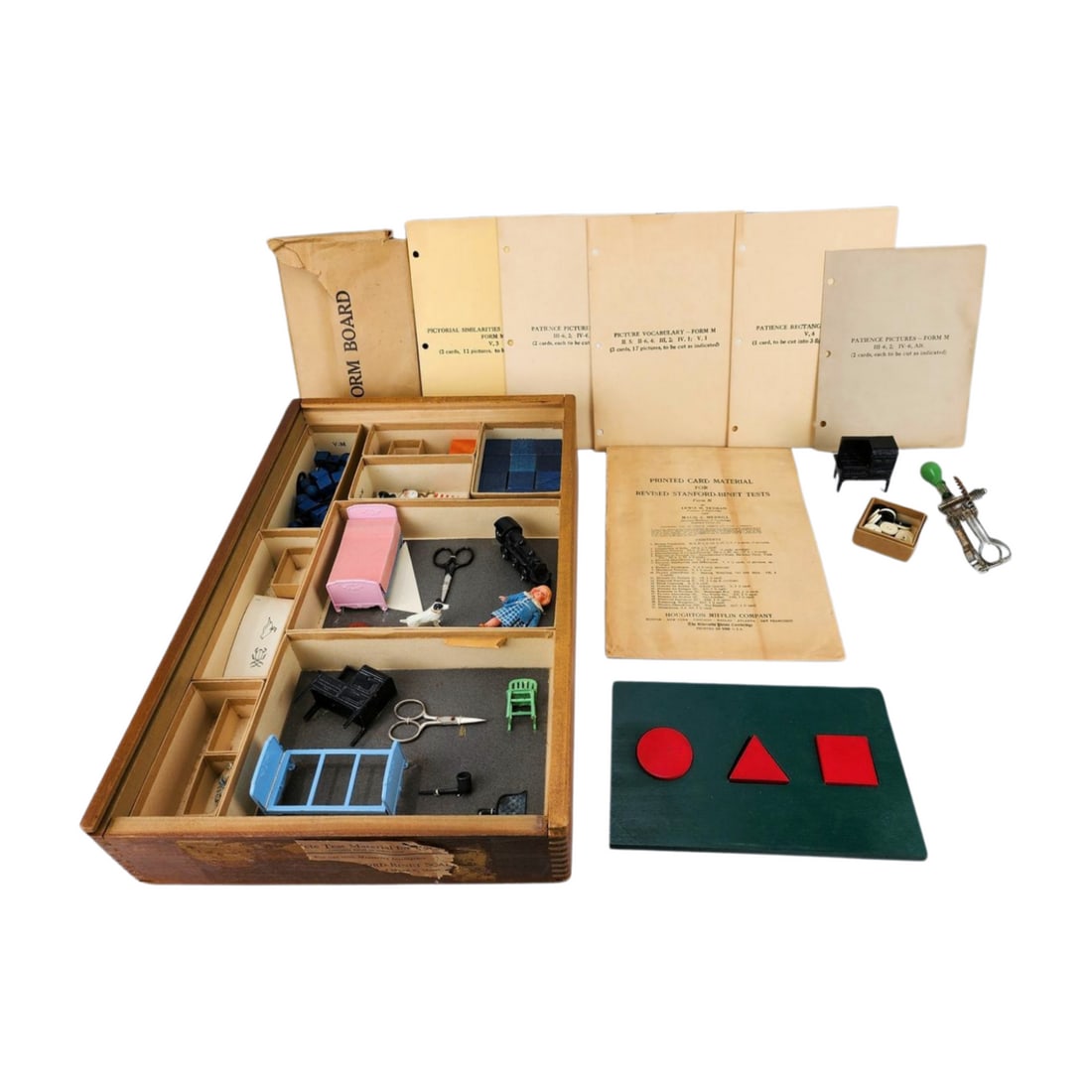 Antique 1930's Stanford-Binet IQ Tests Form M (1 of 5)