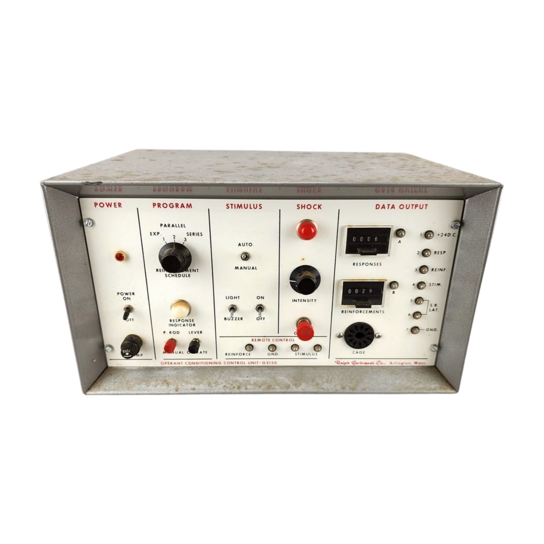 Operant Conditioning Control Box Model G2150 (1 of 5)