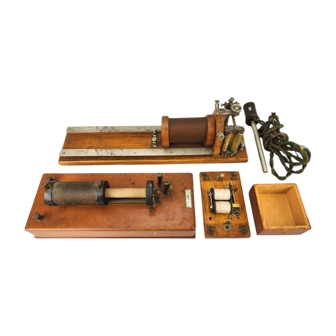 Antique Lot of Misc. Electromagnetic Parts & Pieces (1 of 9)