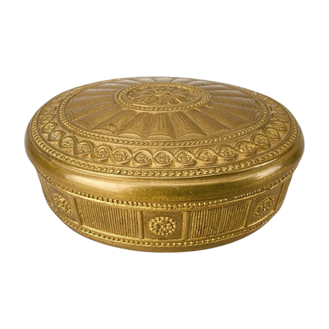 Tiffany Studios Bronze Adam Pattern Jewelry Box (1 of 5)