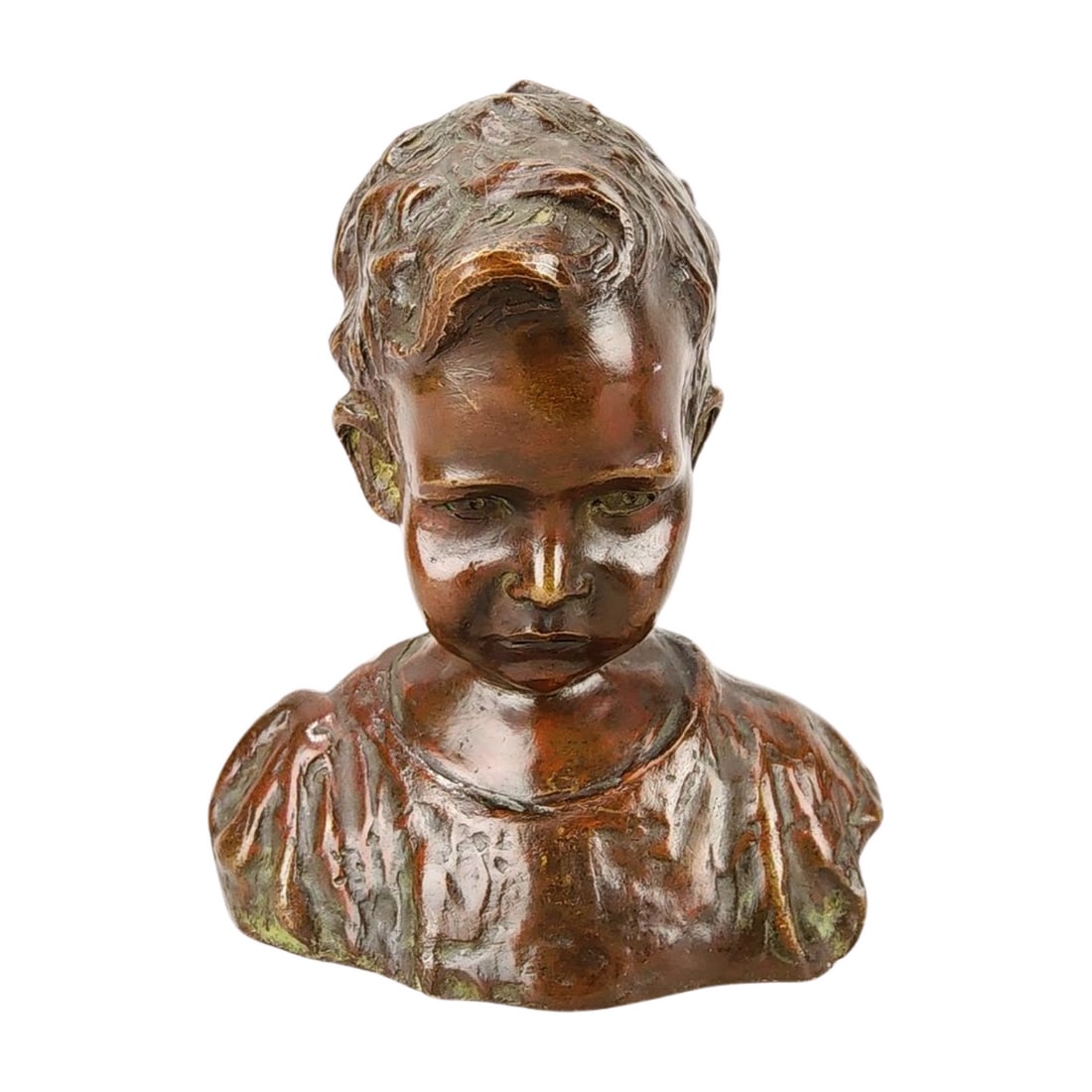 Giovanni De Martino Bronze Bust Sculpture (1 of 5)