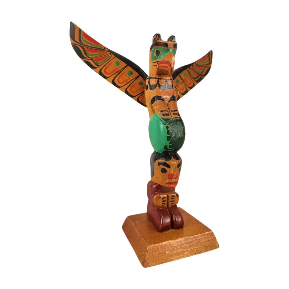 Ellen Neel (Kwakwaka'wakw,1916-1966) Northwest Coast Native American First Nation Totem (1 of 8)