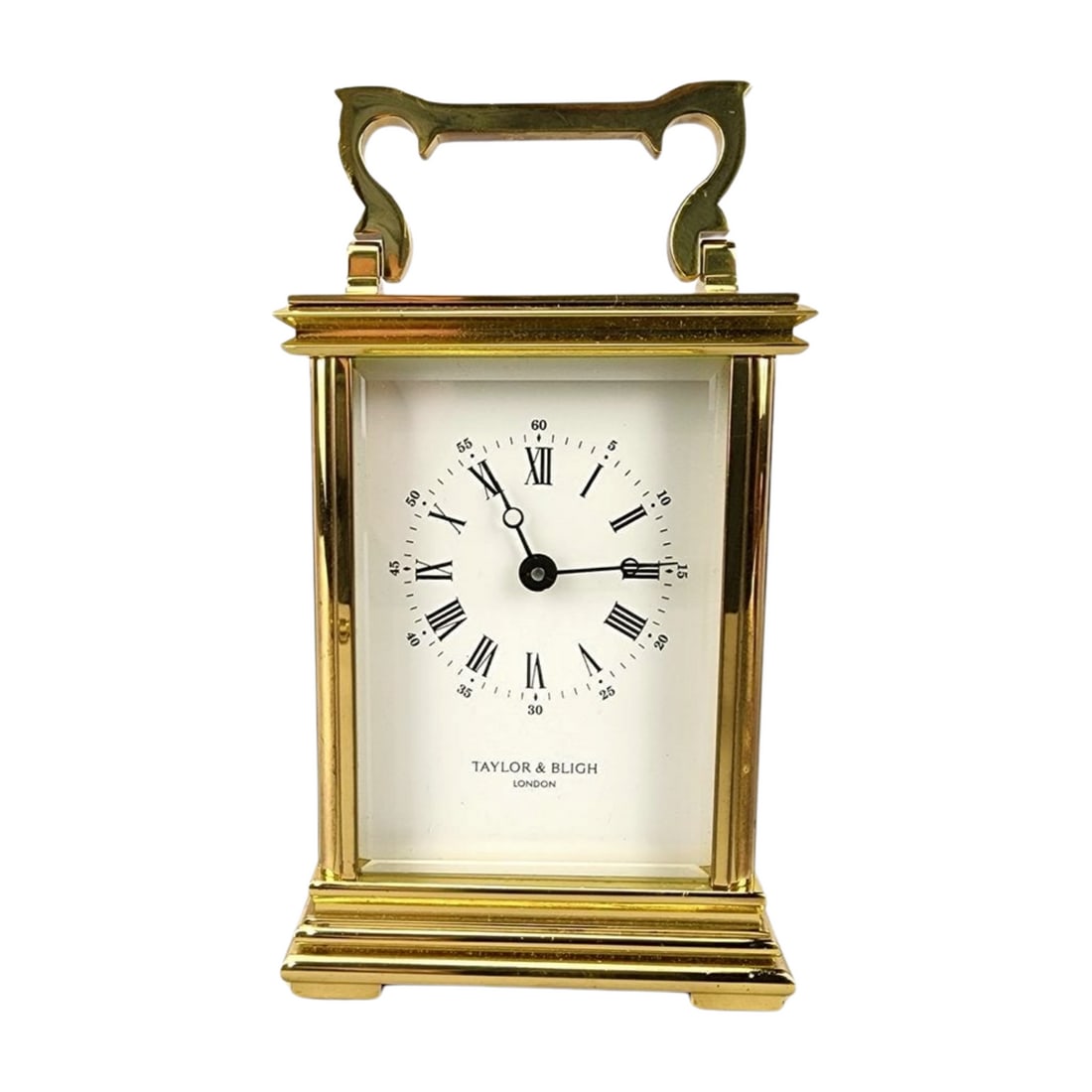 Taylor & Bligh Brass Mechanical Carriage Clock (1 of 6)
