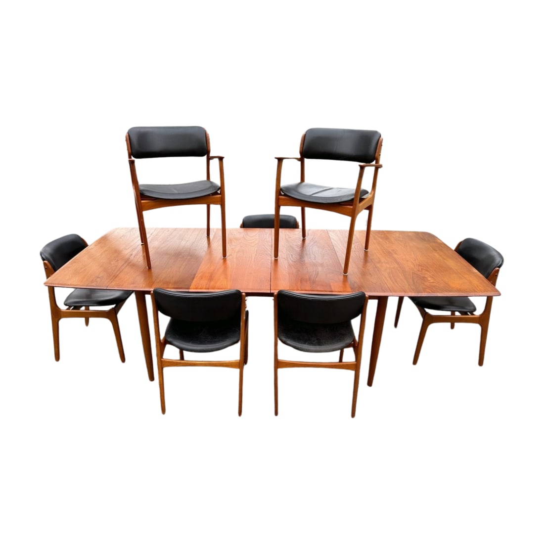 Erik Buch Danish Teak Model 49 Dining Chairs Set of 7 (1 of 6)