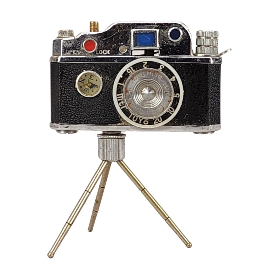 K.K.W. Camera Flash Photo Table Lighter w/ Tripod (1 of 6)