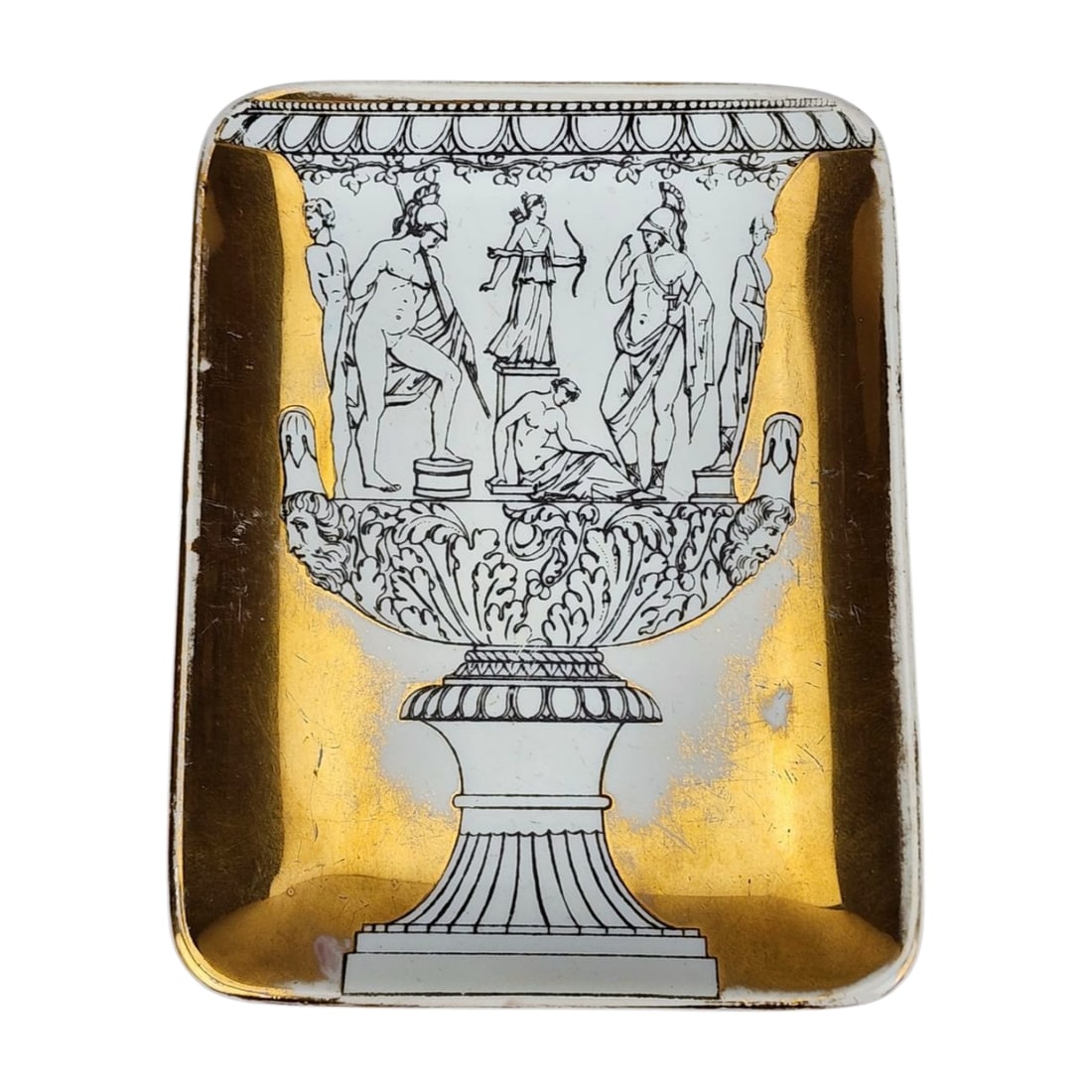 Fornasetti Greek Urn Porcelain Ceramic Jewelry Tray (1 of 5)