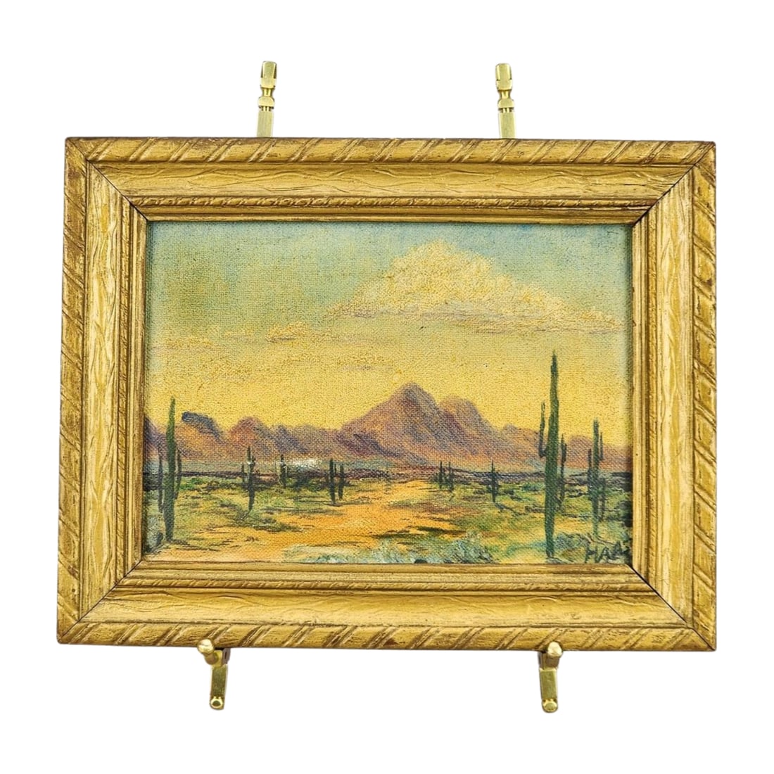 Tom Haas Miniature Southwestern Desert Landscape Painting (1 of 5)