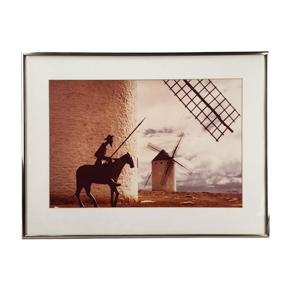 Rare William P. Gottlieb, Don Quixote Photograph Art Signed 3/100 (1 of 6)