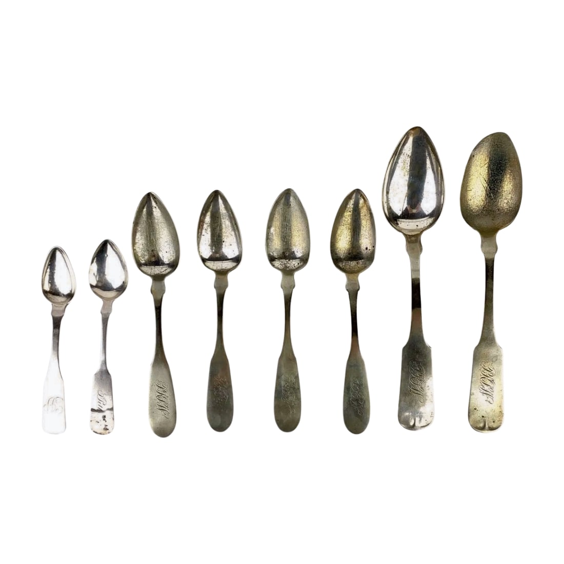 Antique Sterling Silver Spoons (1 of 5)