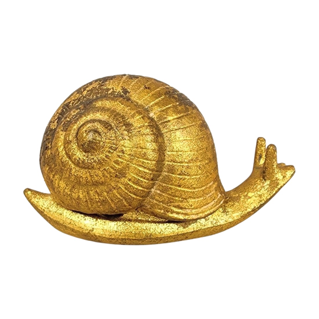 Vintage Gilt Iron Snail Incense Burner (1 of 7)