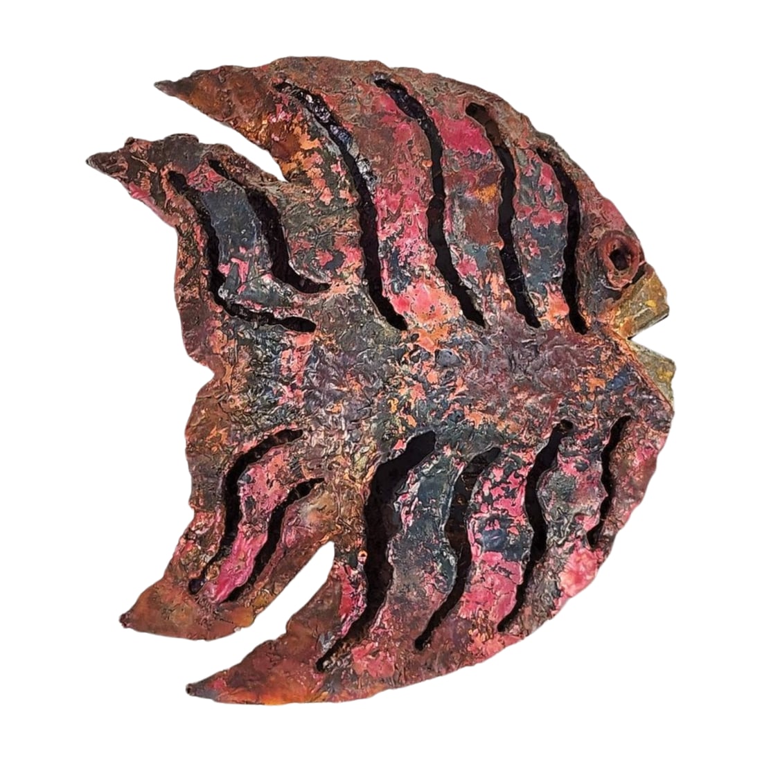 Ricardo Preciado Brutalist Wall Art Fish Sculpture (1 of 4)