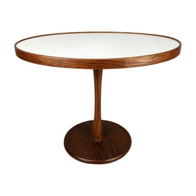 Mid-Century Modern Tulip Base Side Table
