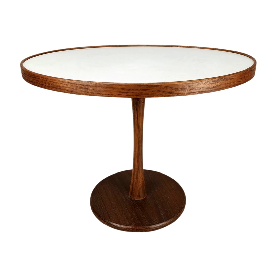 Mid-Century Modern Tulip Base Side Table (1 of 6)