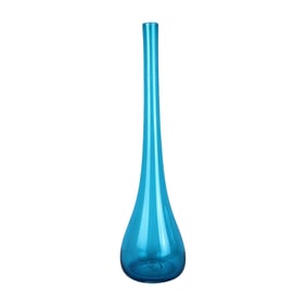 1950s Blenko Art Glass Vase by Wayne Husted #4616