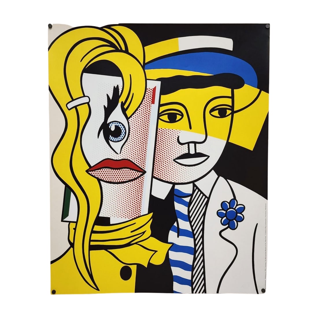 Roy Lichtenstein "Stepping Out" Exhibition Poster (1 of 6)