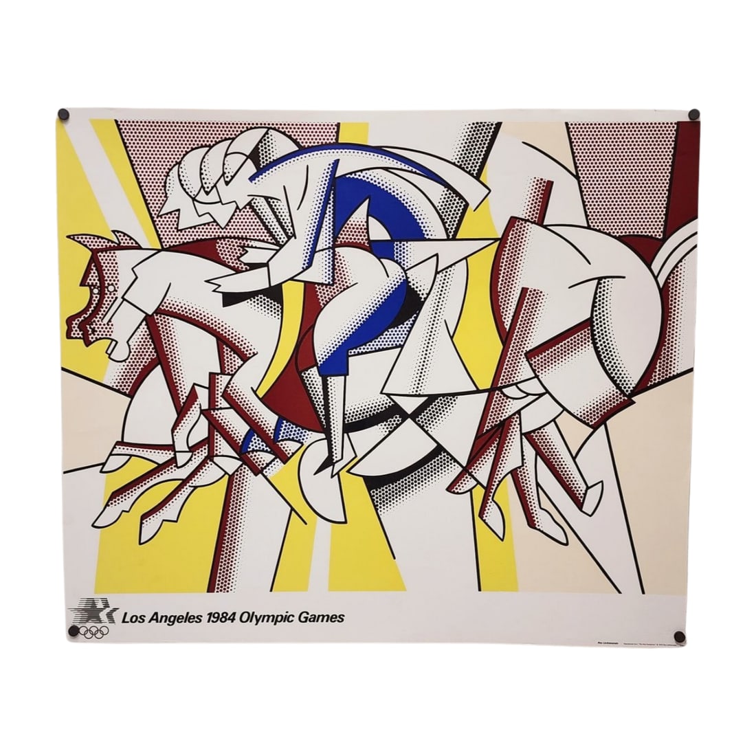 Roy Lichtenstein Los Angeles 1984 Olympic Games Poster (1 of 6)