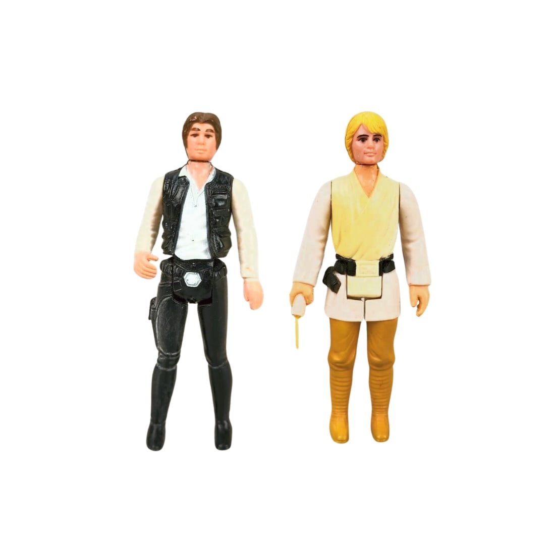 Luke Skywalker and Han Solo Vintage Star Wars Action Figures (1 of 13)