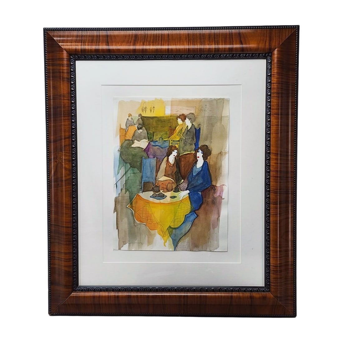 Itzchak Tarkay Original Signed Watercolor Painting (1 of 6)