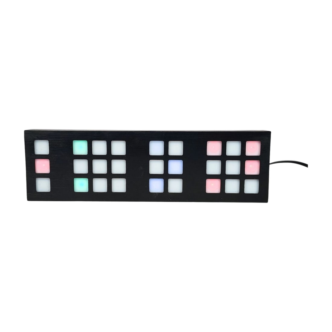 TIX Clock by Cube Labs Modernist Light-Up Digital Clock (1 of 5)