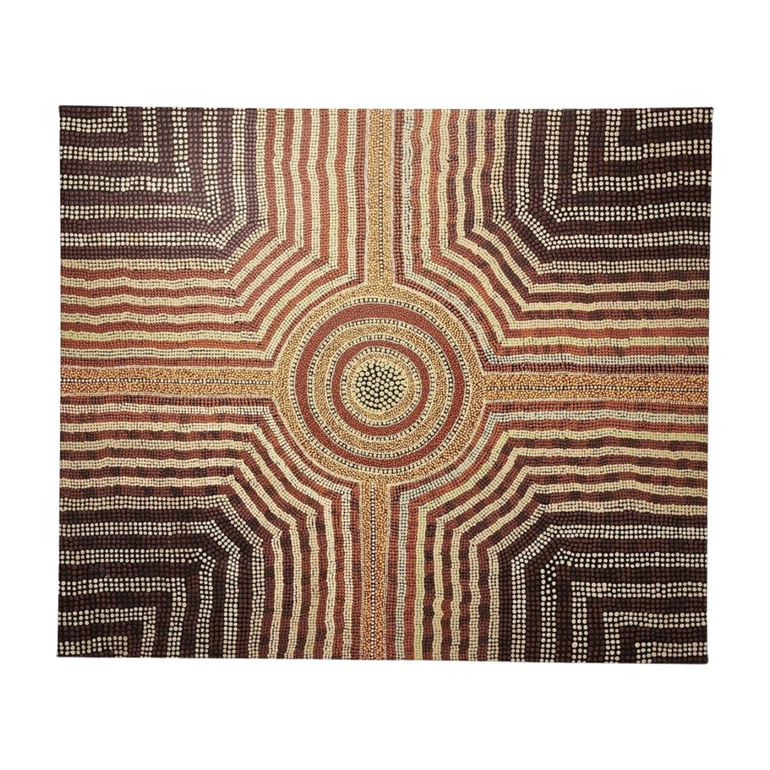 Aboriginal Dream Painting on Canvas (1 of 5)