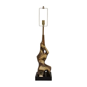 Richard Barr for Laurel Lamp Co. Mid Century Brutalist Lamp