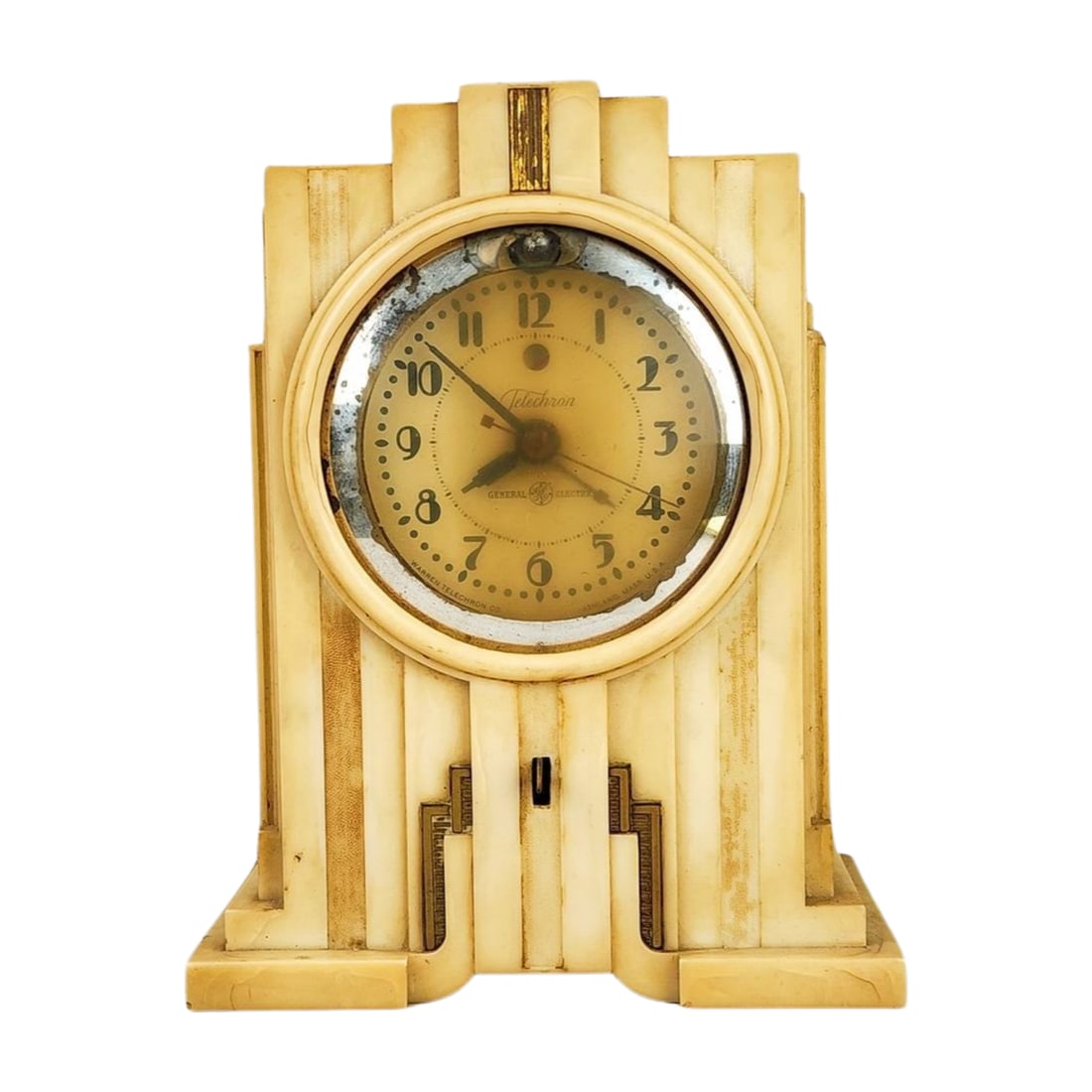 Paul Frankl Skyscraper General Electric Telechron Electrolarm Clock (1 of 8)