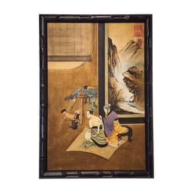 Irezumi-Style Canvas Art Tattoo