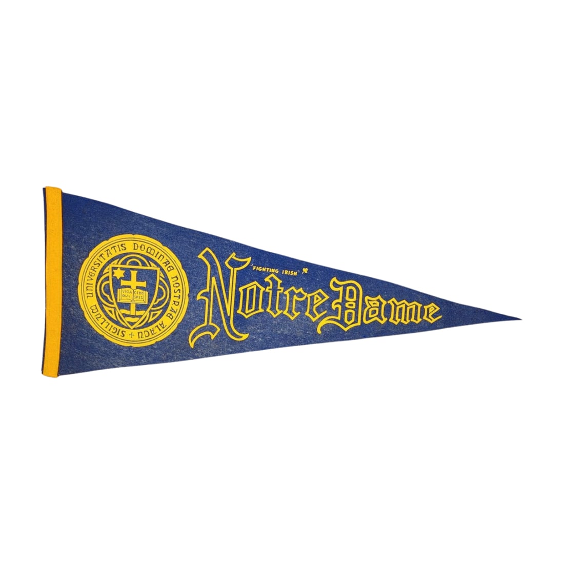 Notre Dame Vintage Felt Pennant (1 of 5)