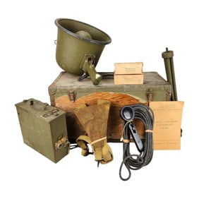 U.S. Army WWII Public Address System PA-4-C