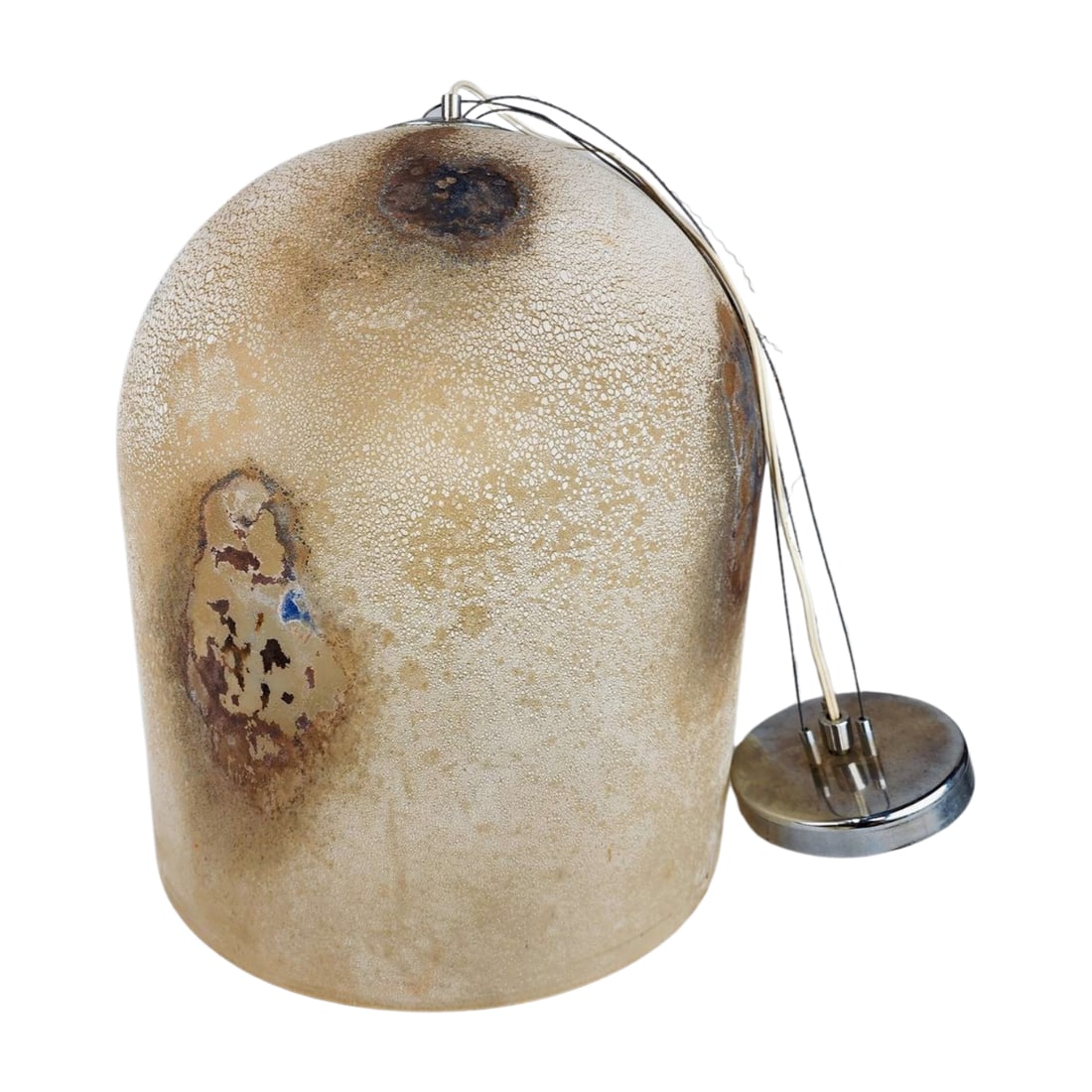 Large Barbini Murano Art Glass Pendant Light (1 of 11)