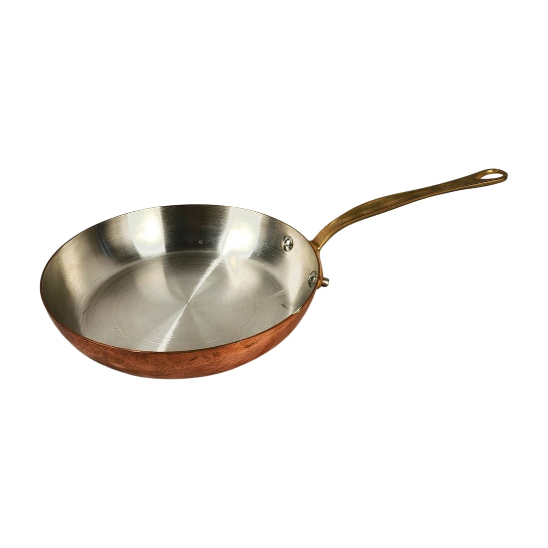 Mauviel Copper Fry Pan with Brass Handle (1 of 5)