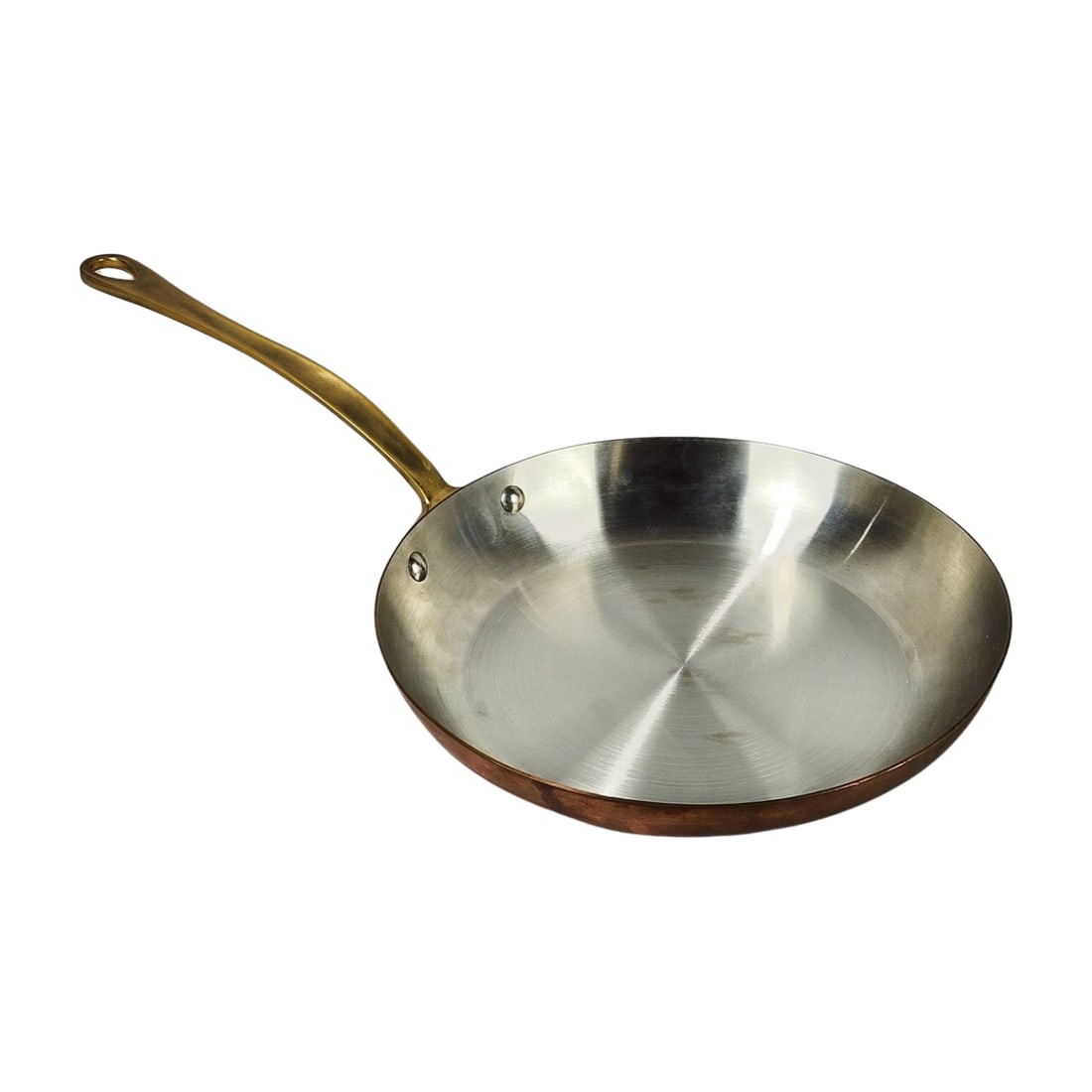Mauviel Copper Fry Pan with Brass Handle (1 of 5)