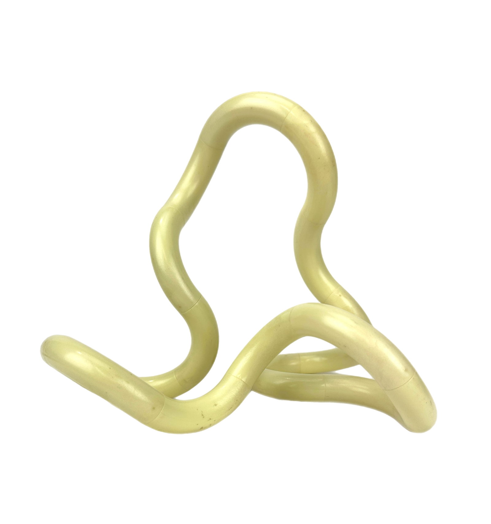 Abstract Kinetic Glow In Dark Tangle Sculpture Richard X Zawitz: Tangle sculpture by Richard X Zawitz. Rare glow-in-dark version. Can be manipulated in endless positions. Measures approx. 17"x 15". Domestic shipping $24.