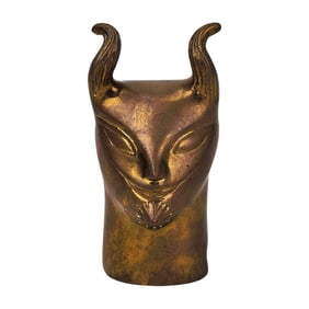 Jonathan Adler Bronze Devil Pencil Sharpener