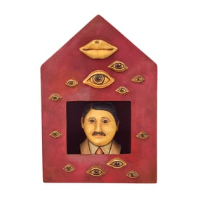 Sergio Bustamante Surrealist Shadow Box Art Sculpture