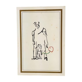 John Lennon & Yoko Ono Christmas Card
