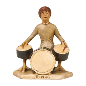 The Beatles RINGO Drummer Ceramic by Hen House, Holland