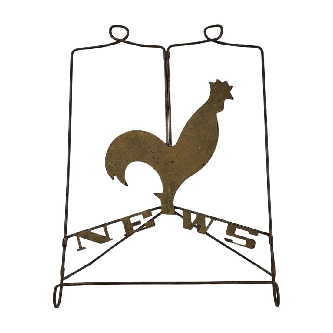 Chase Brass Newspaper Counter Stand (1 of 5)