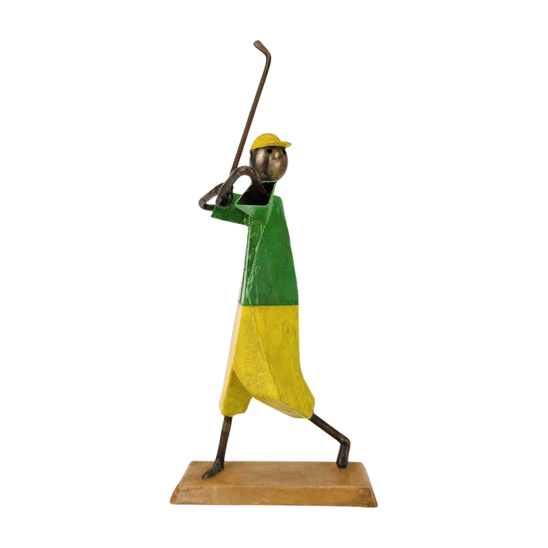 Manuel Felguerez Mid Century Golfer Sculpture (1 of 6)